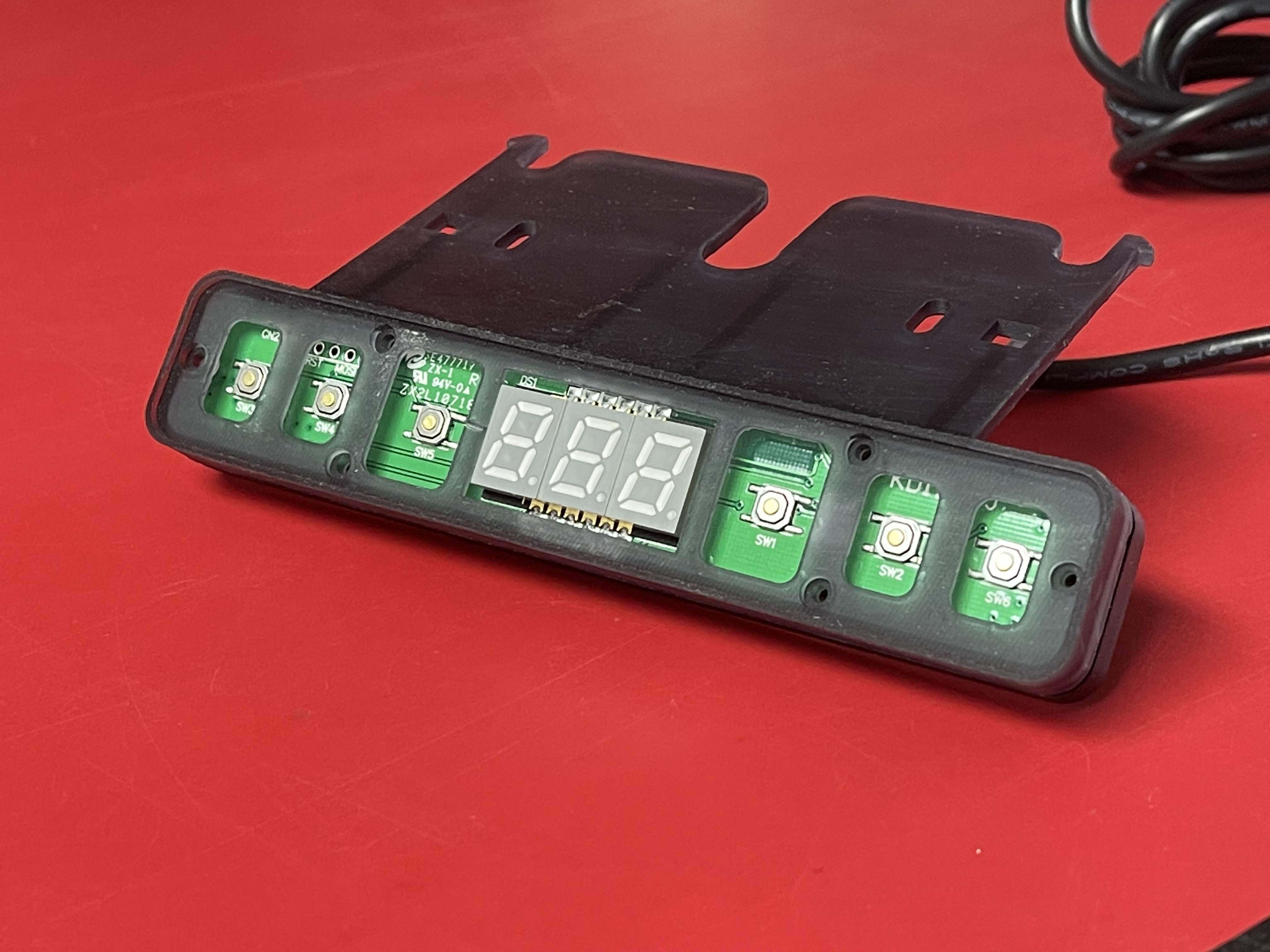 Sit Stand Desk Controller Faceplate