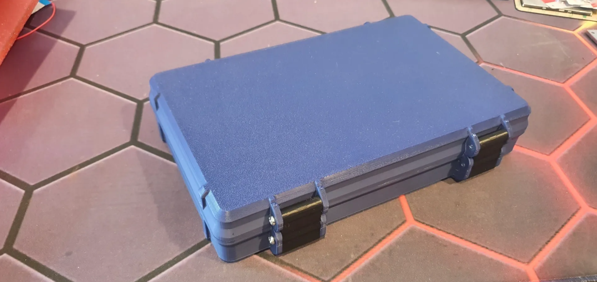 Pokit Pro inserts with parts bin, inside Rugged Box Parametic by WanaGo ...