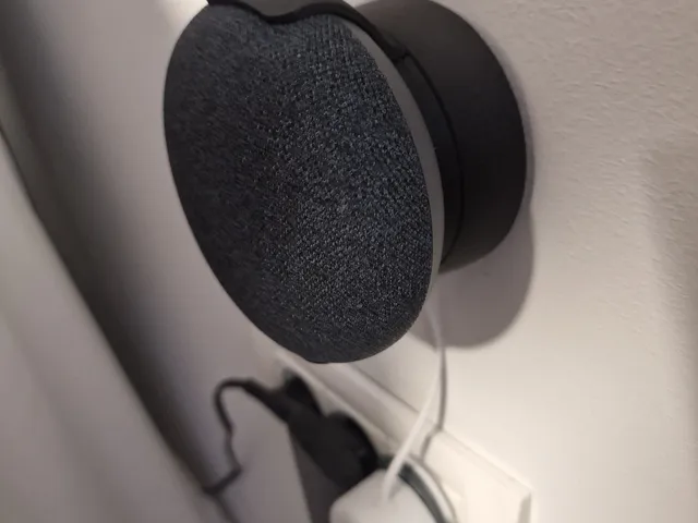 Google nest mini wall mount no holes