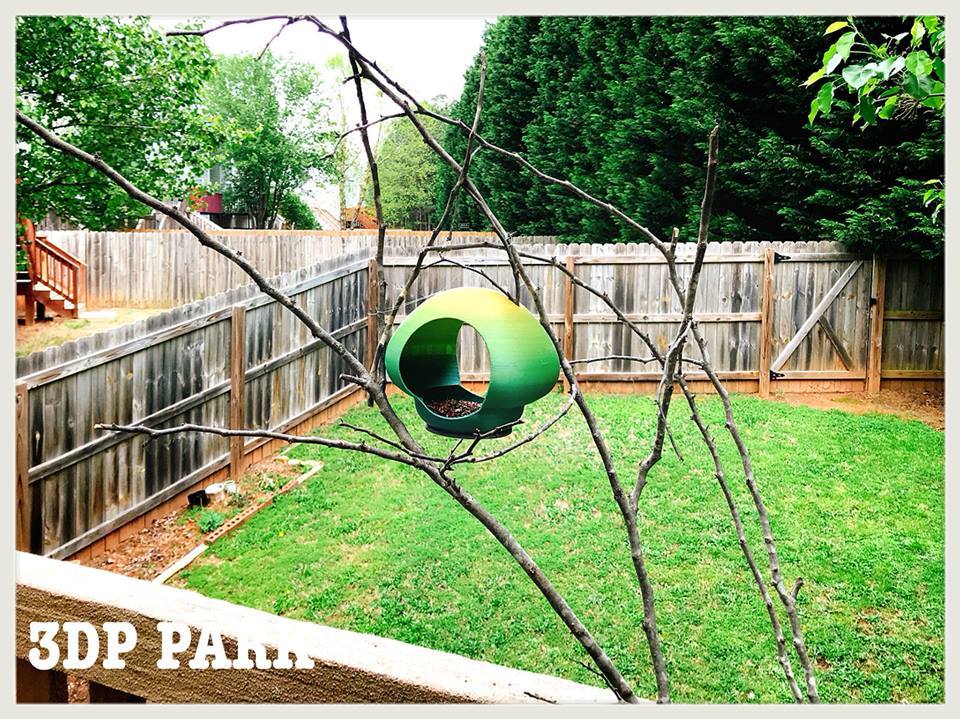 Miniatura 3 do modelo 3D Bird Feeder