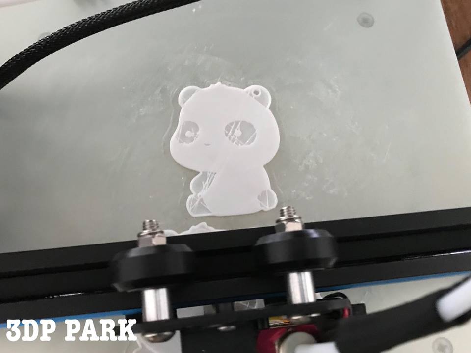 Miniatura 7 do modelo 3D PANDA key chain