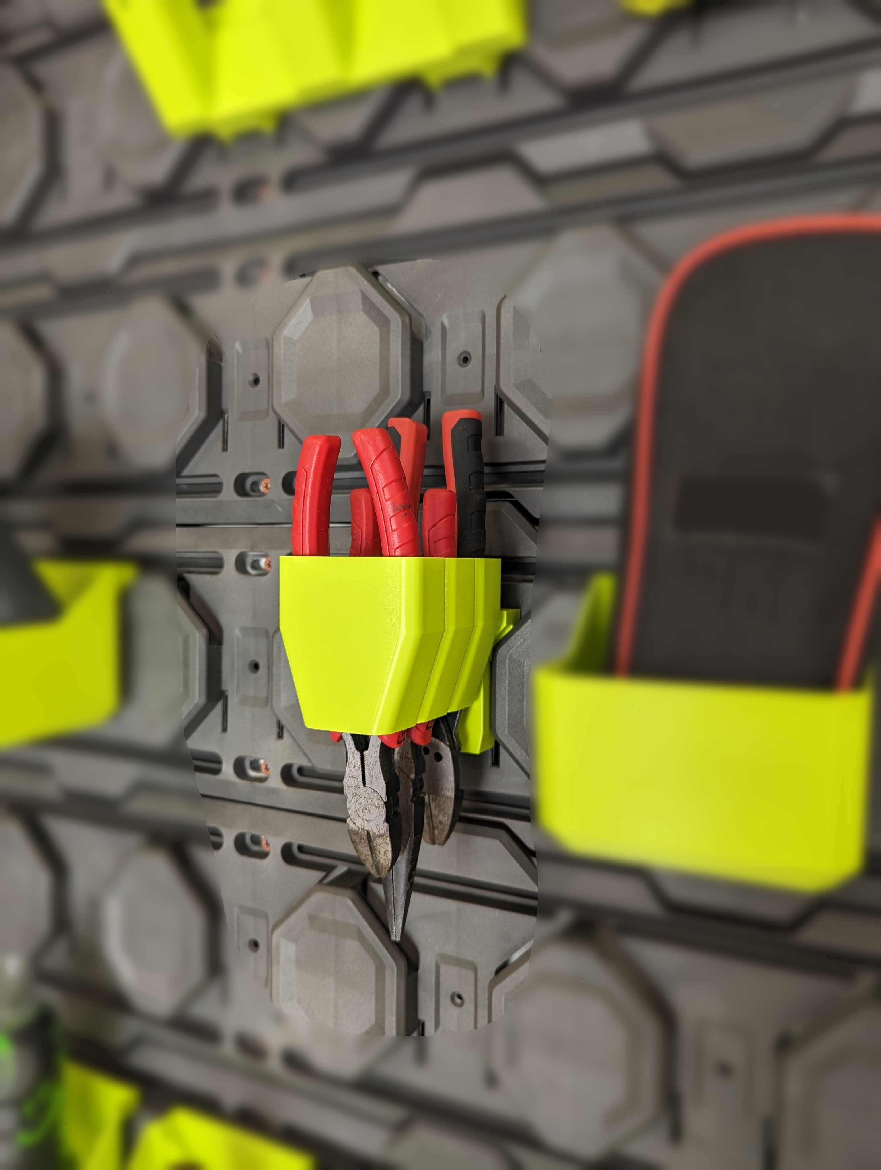 Wirecutter / Pliers holder compatible with Ryobi Link