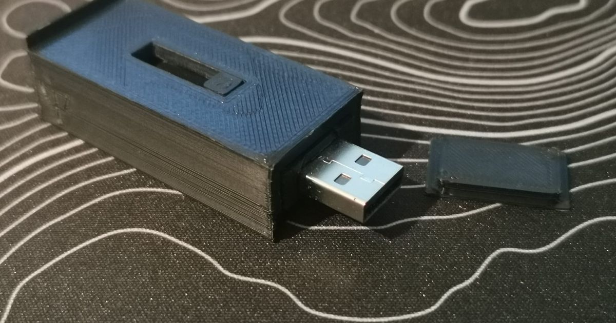 USB Stick Crypta (Himitsu Bako) by Finnwho | Download free STL model ...