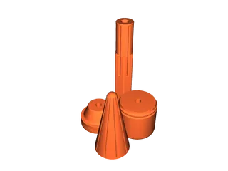 Roblox Classic Rocket Launcher - Download Free 3D model by OrangeSauceu  (@orangesauceu) [b7507d2]