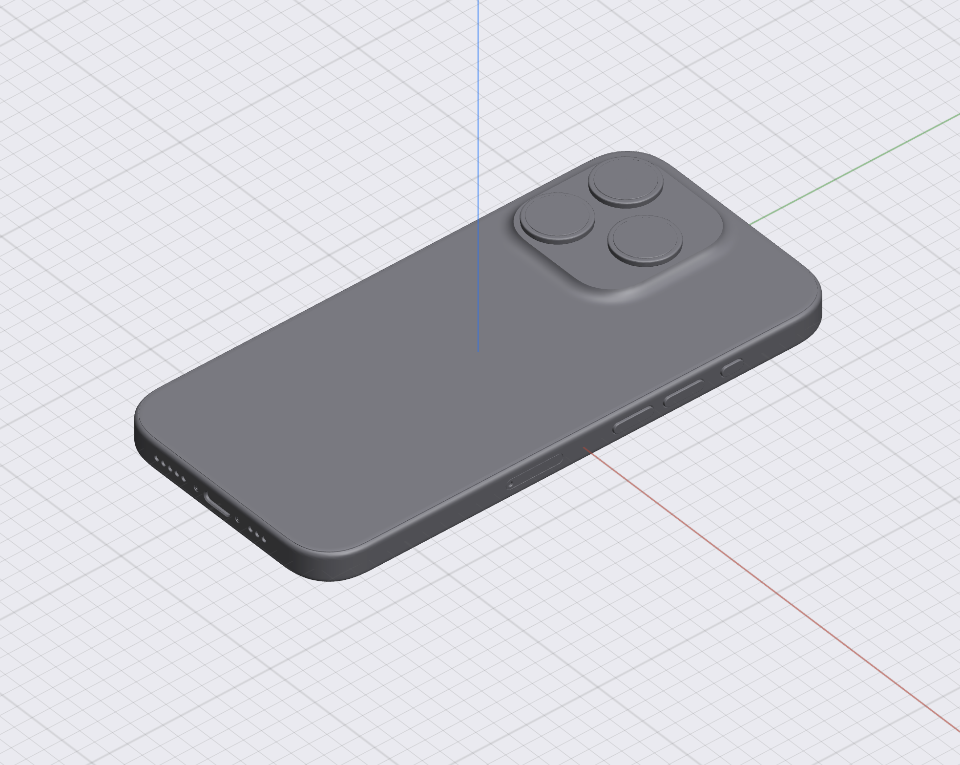 iphone 15 box 3d model
