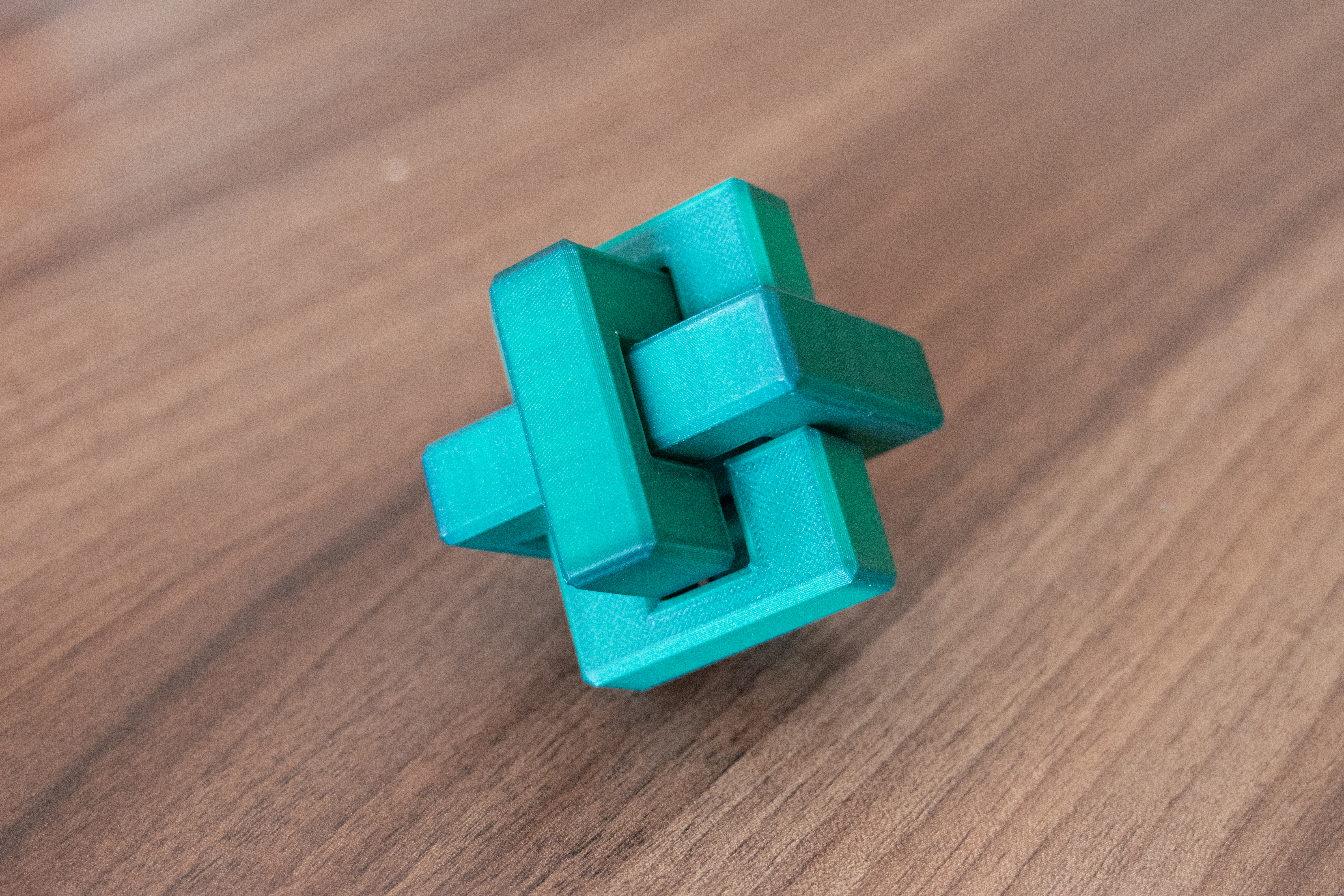 3D Ring Knot Puzzle