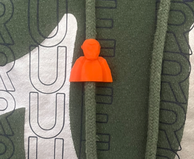 gorilla hoodie beads