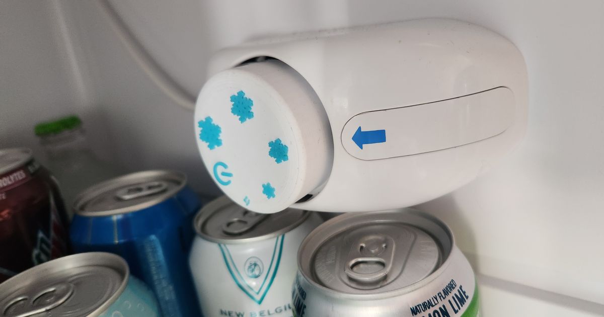 Mini Fridge Temperature Knob by KnexFour Download free STL model