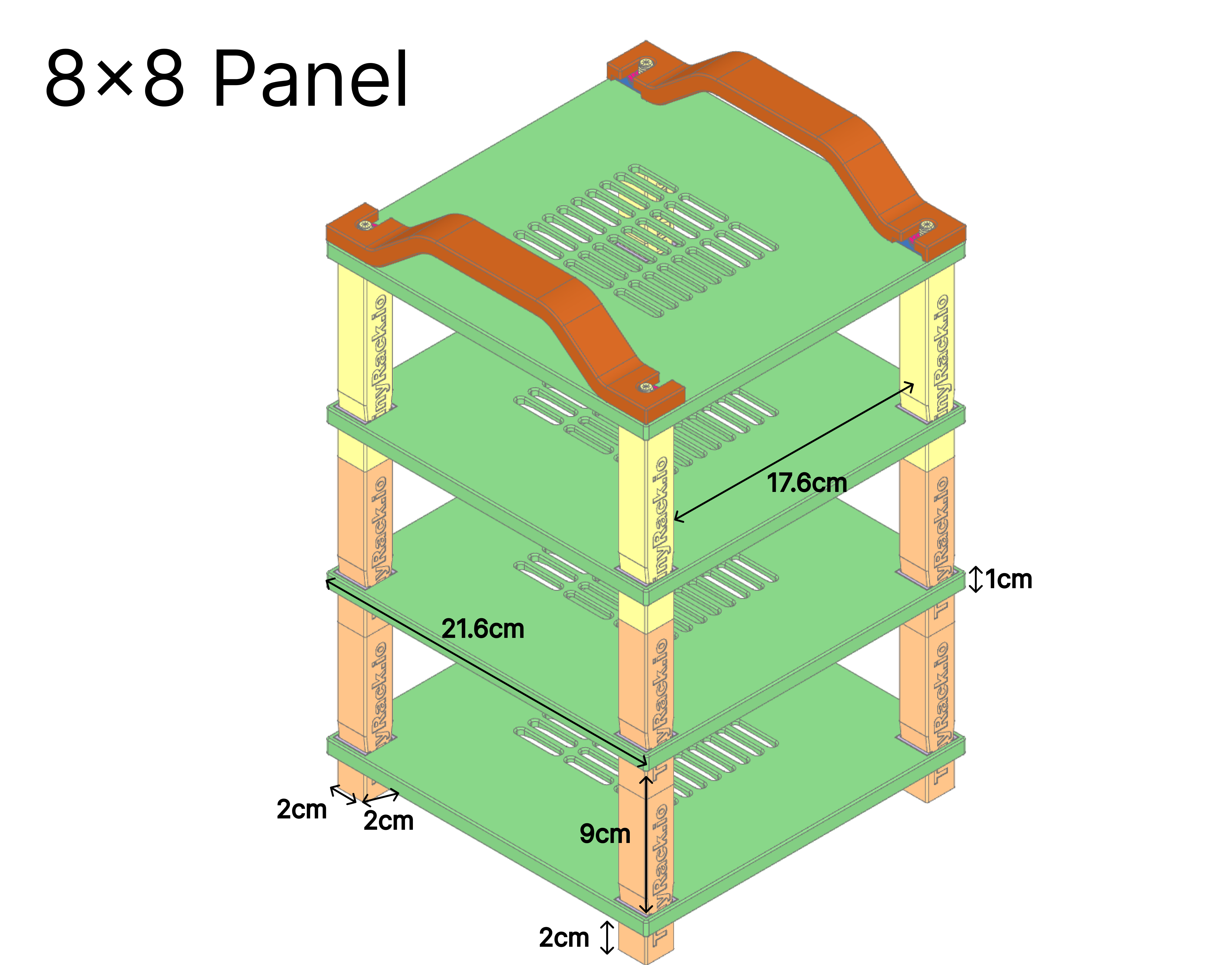 TinyRack - An open-source modular customizable mini server rack — thumbnail 4