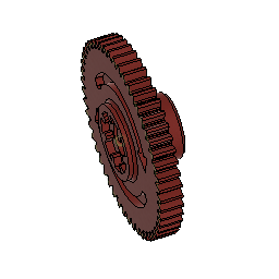 Metrisches Zahnrad für Anycubic Mega Extruder