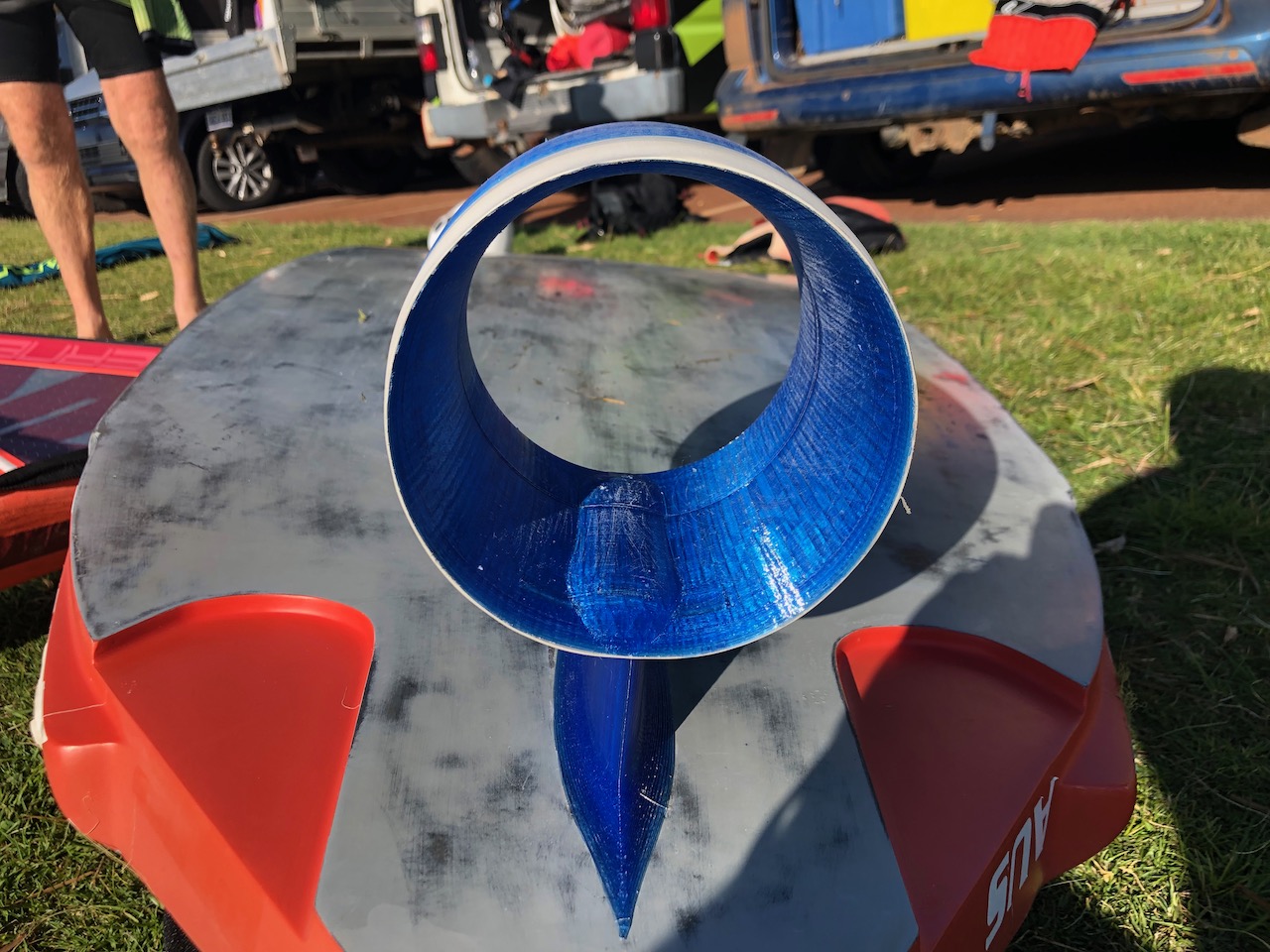 Annular windsurf fin V2 by Flex Download free STL model