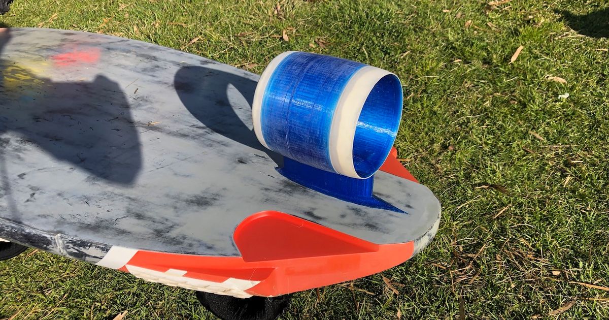 Annular windsurf fin V2 by Flex Download free STL model