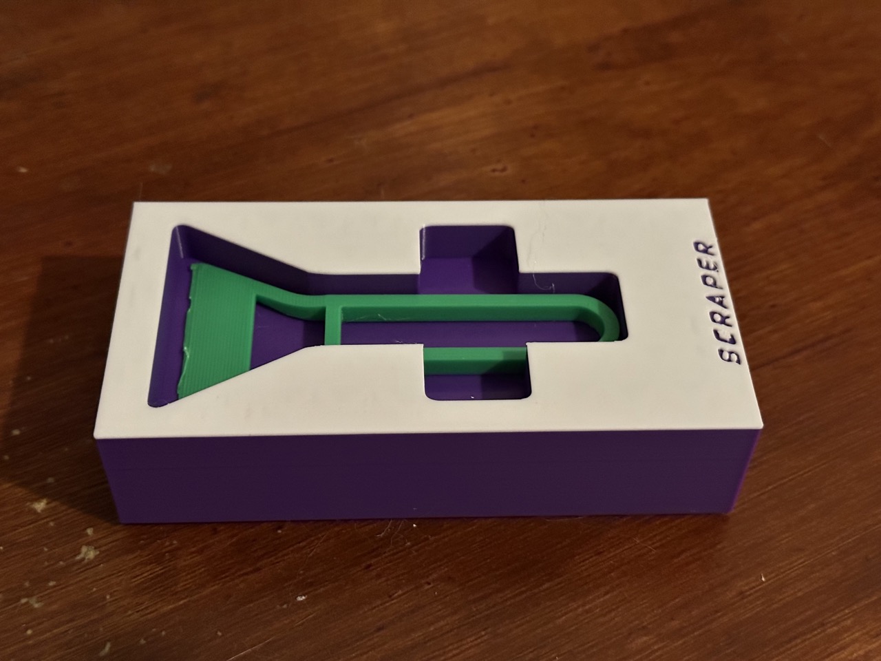 Miniatura 2 do modelo 3D BaBo Organizer Insert: Bambu Plastic Scraper