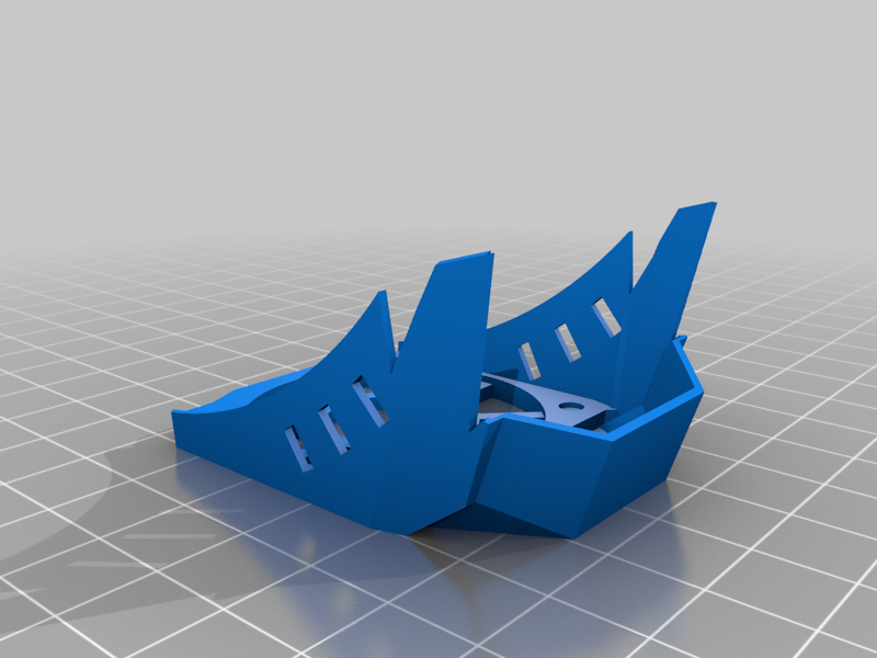 Tie Fighter fan blade protector shroud for Rat Rig