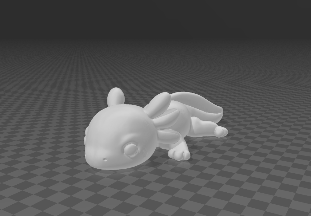 Cute Axolotl Figure