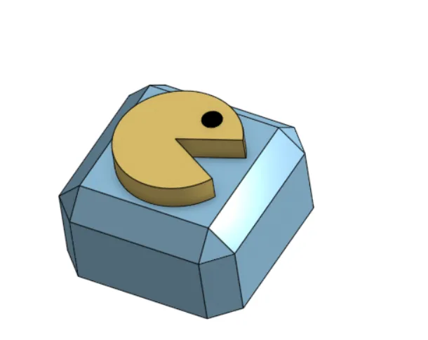 Keycap (pacman) by Printing noob | Download free STL model | Printables.com