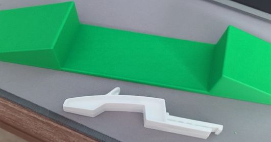 Box fan holder by Dan M. | Download free STL model | Printables.com