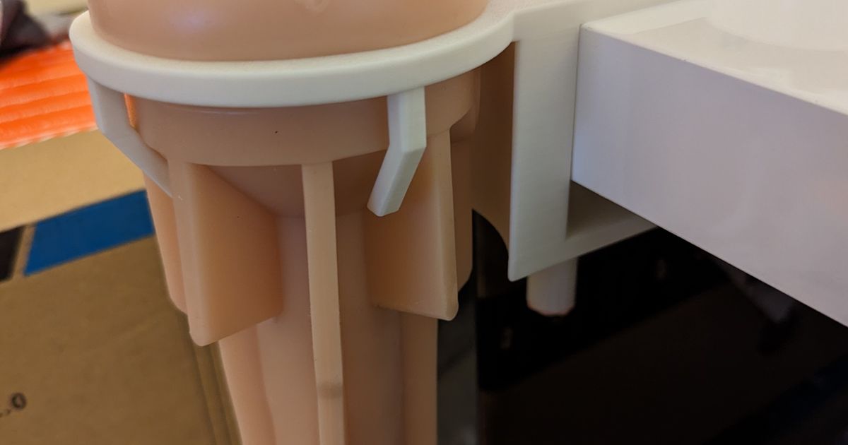 Fleshlight tablemounted drying rack by CloudyRowly Download free STL
