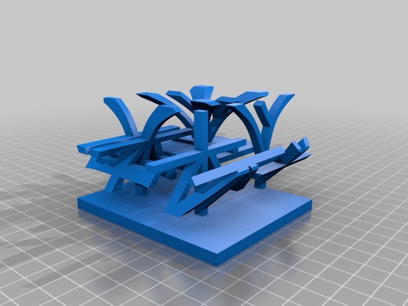 Miniatura 4 do modelo 3D world peace small table(illusion)