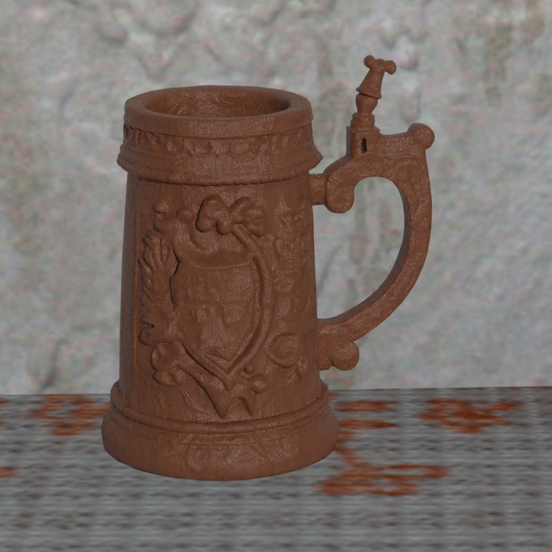 Crest Beer mug German Style