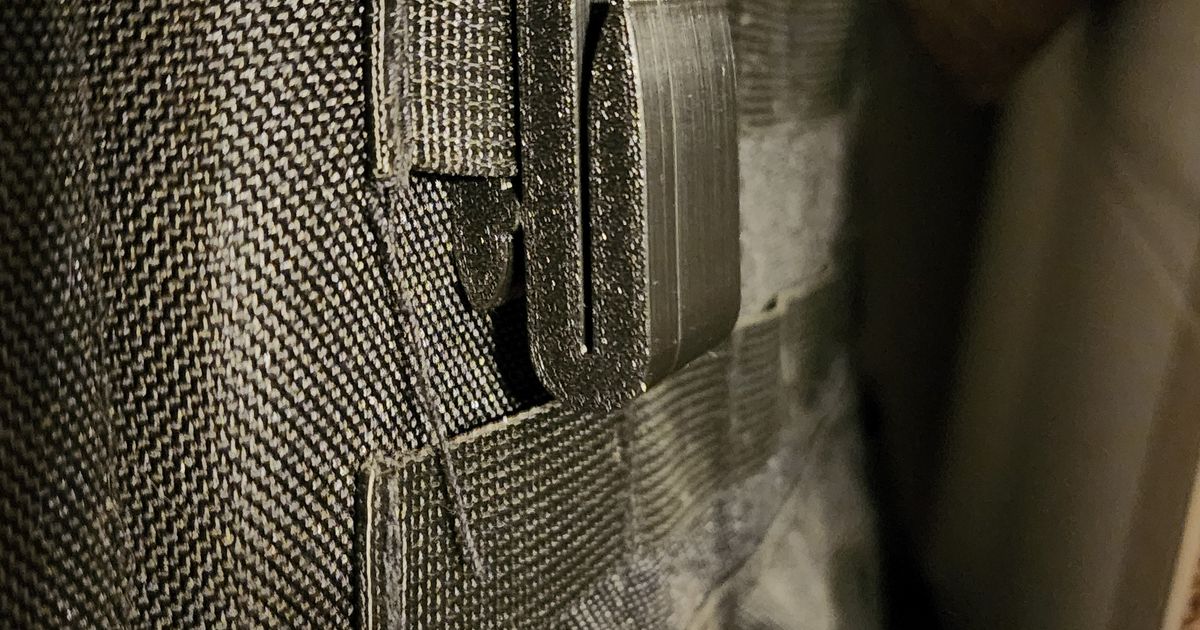 Molle Clip 1 inch wide (25mm) by Download free