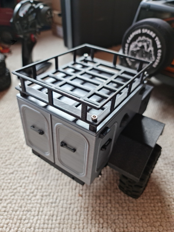 1/10 Scale offroad trailer roof rack