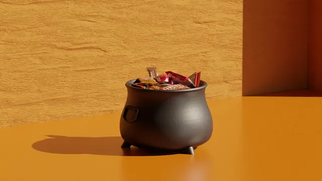 Cauldron Bowl - Halloween (Decoration)