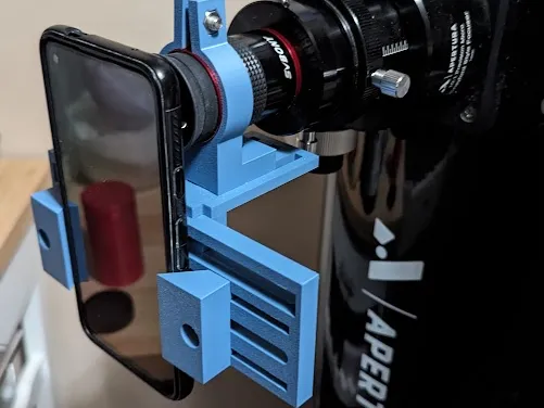 Adjustable Telescope Eyepiece Phone Mount