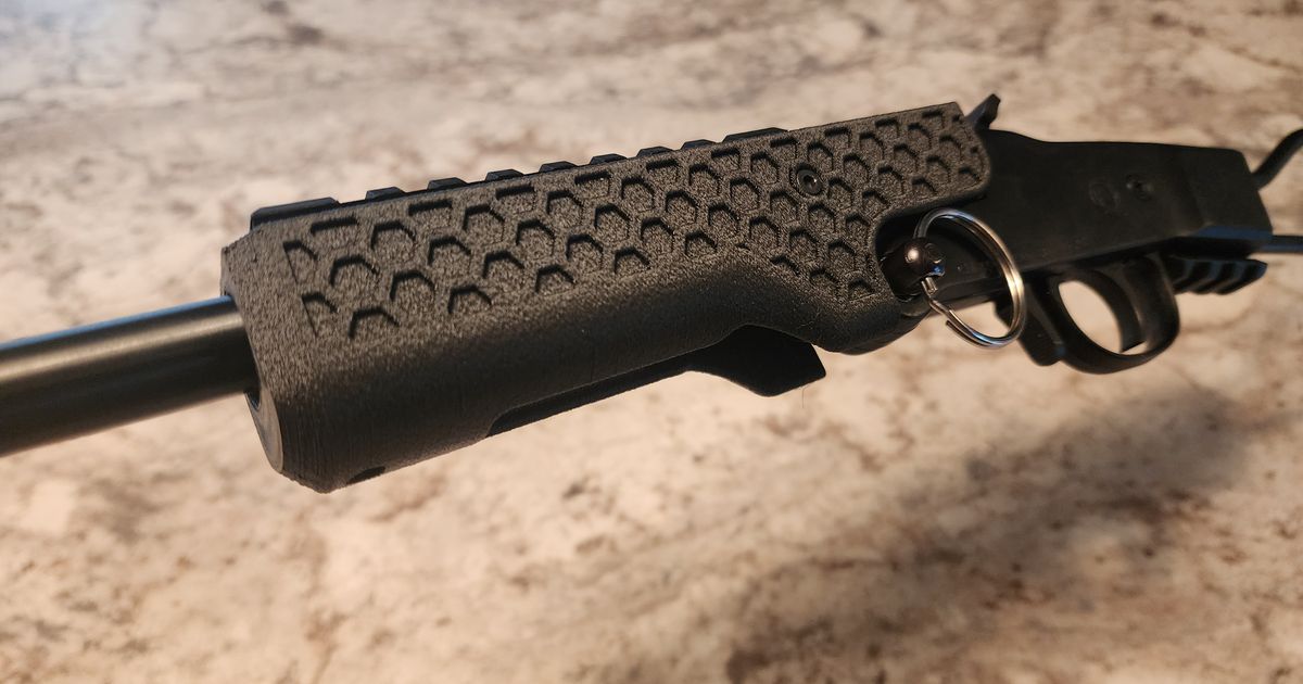 Chiappa Little Badger Simple Forend V1 0 By Eric Nantel Download Free Stl Model