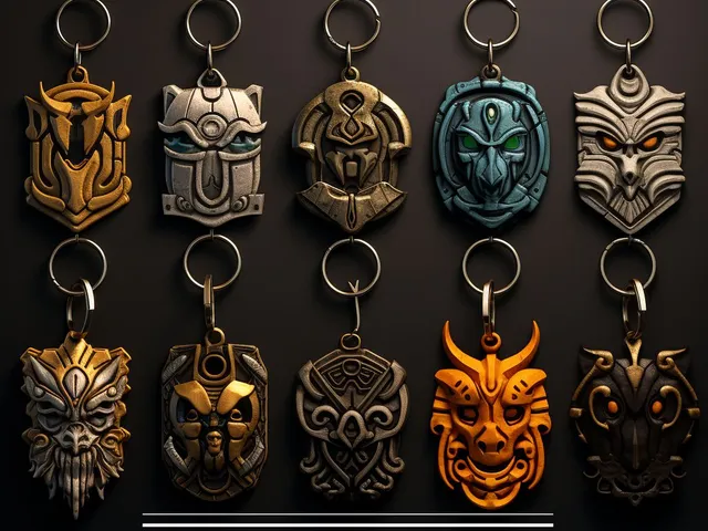 Keychain Collection V6 20 different Keychains! Follow Please!