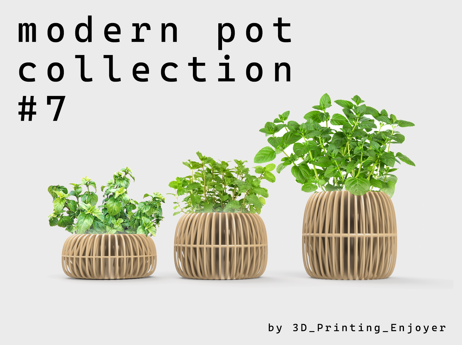 modern pot collection #7
