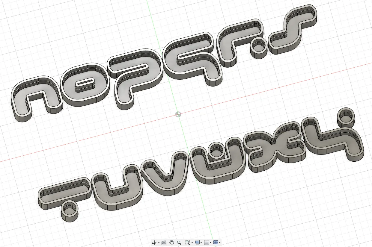 LED Alphabet Letters by BRiiGGEN | Download free STL model | Printables.com