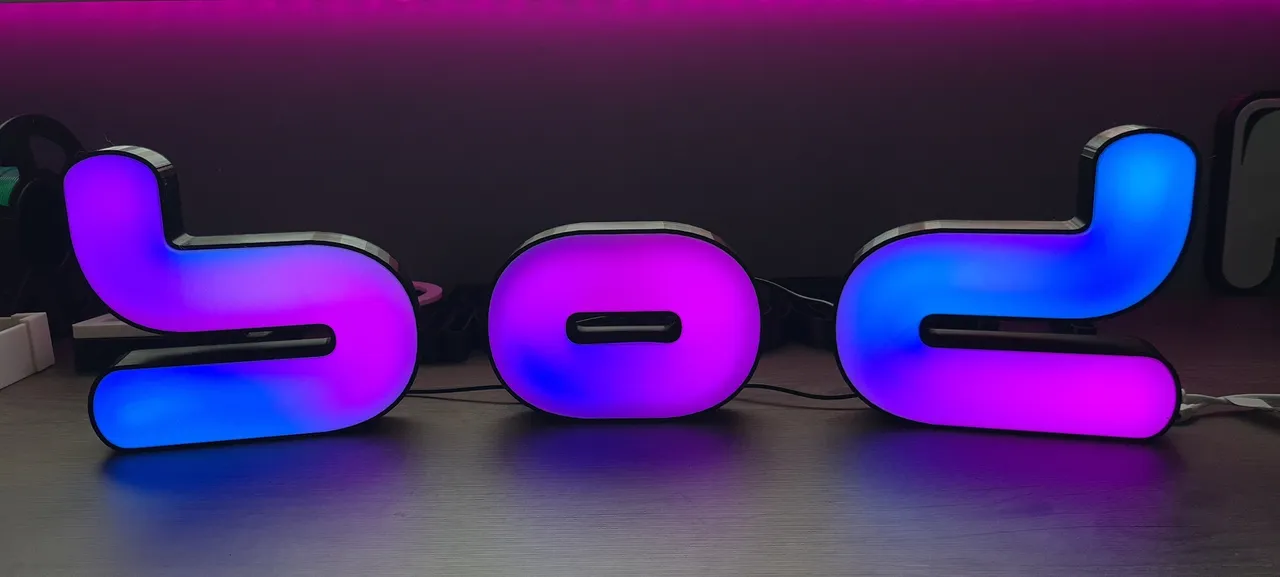 LED Alphabet Letters by BRiiGGEN | Download free STL model | Printables.com