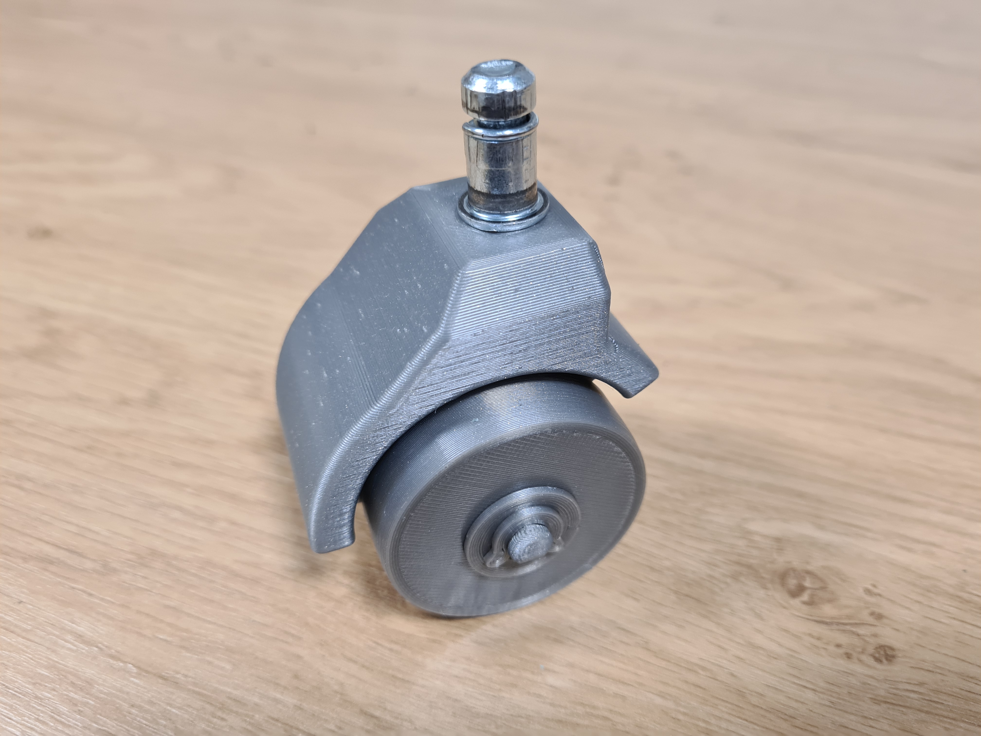 Rolling Caster (Chair sparepart) by Wilko_SLO Download free STL model