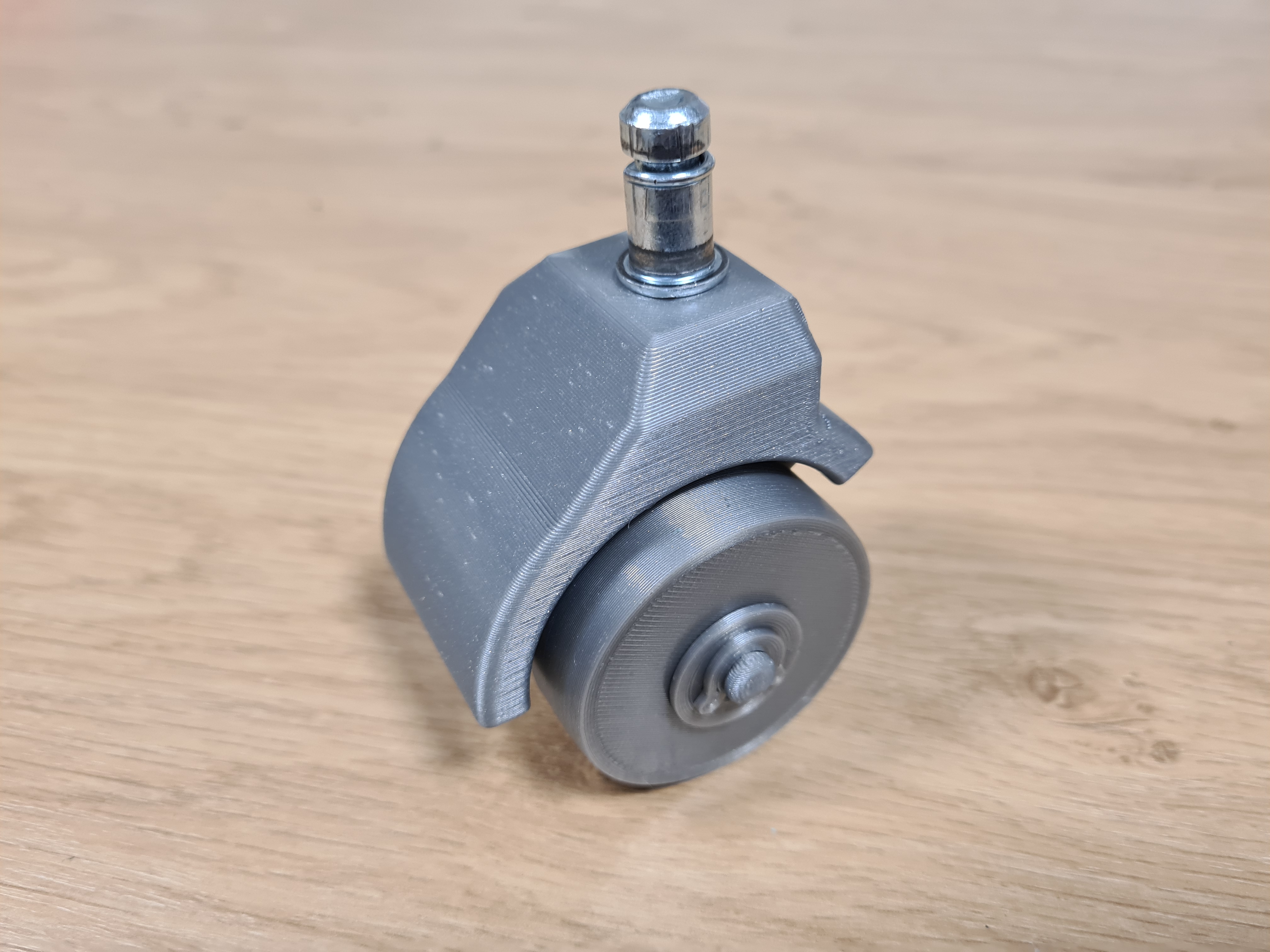 Rolling Caster (Chair sparepart) by Wilko_SLO Download free STL model