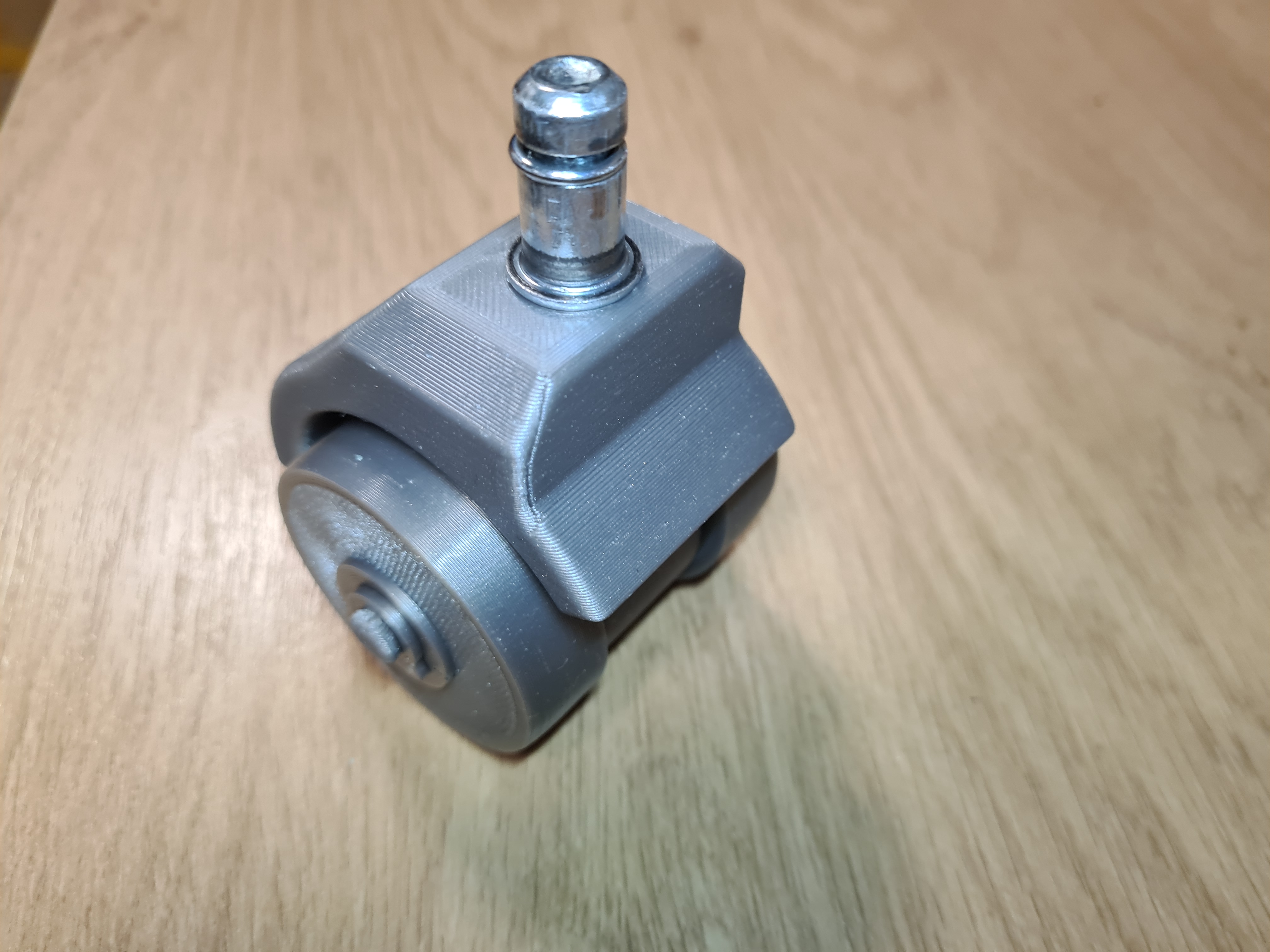 Rolling Caster (Chair sparepart) by Wilko_SLO Download free STL model