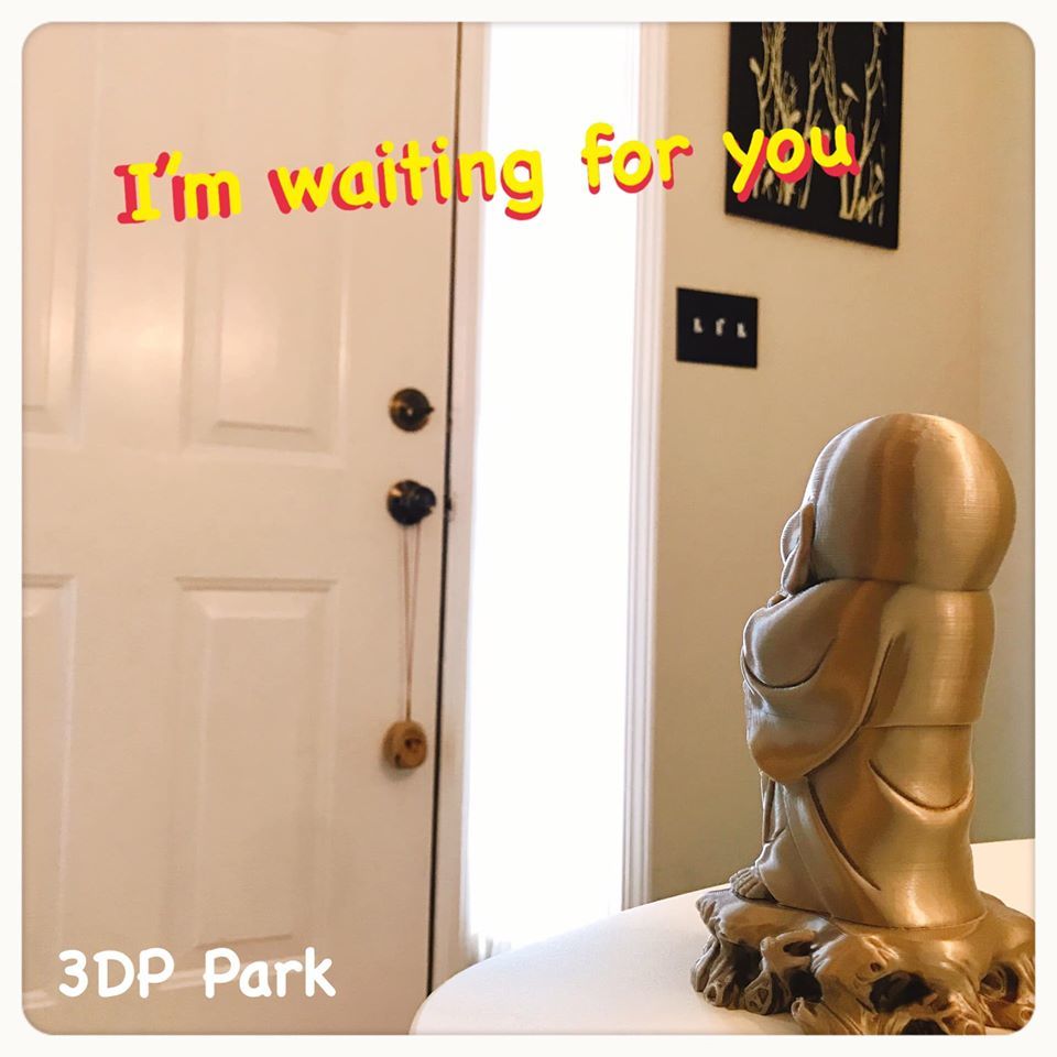 Miniatura 2 do modelo 3D Smile Monk(no support)