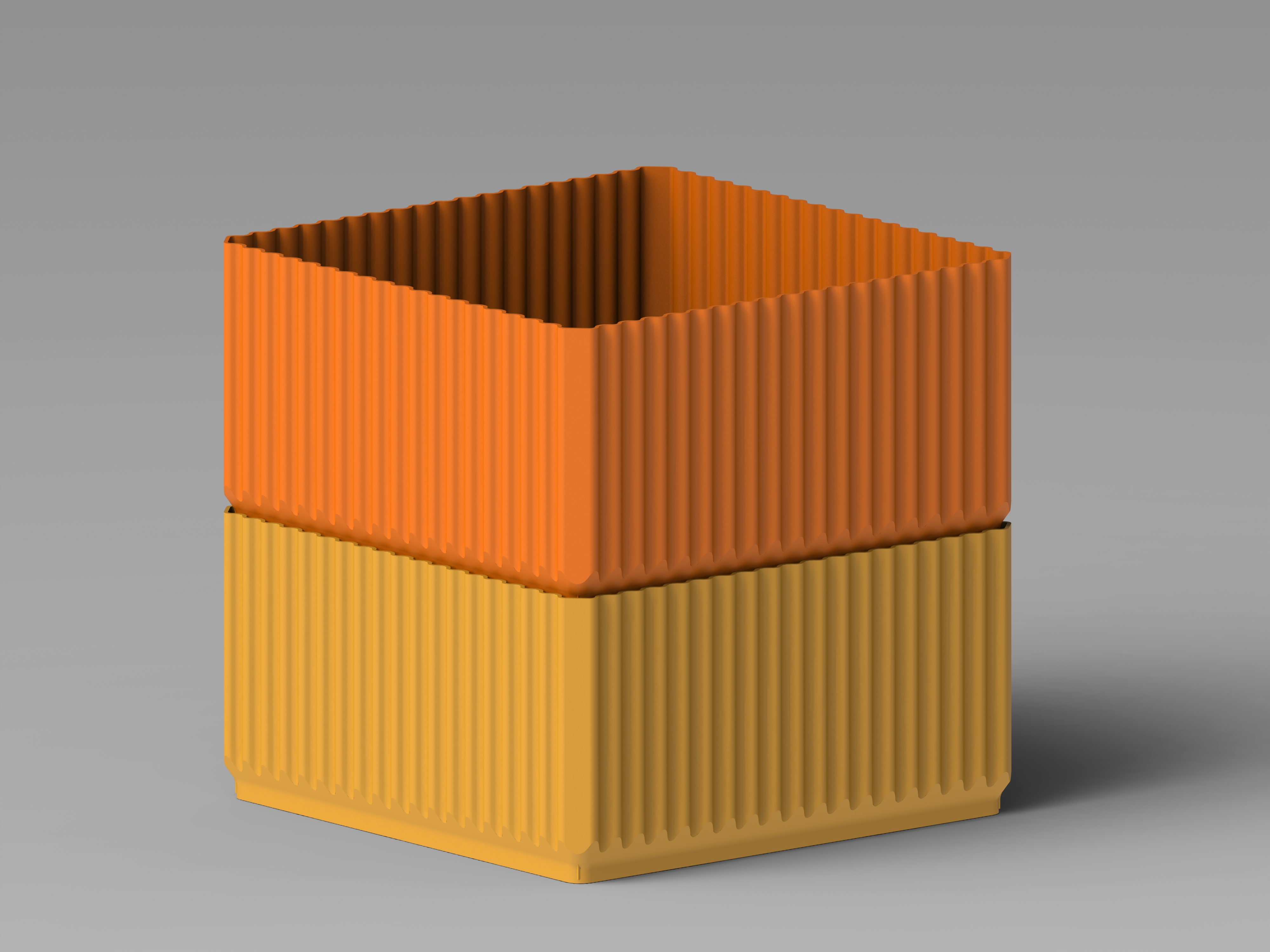 Miniatura 7 do modelo 3D Stackable Box (vase mode)