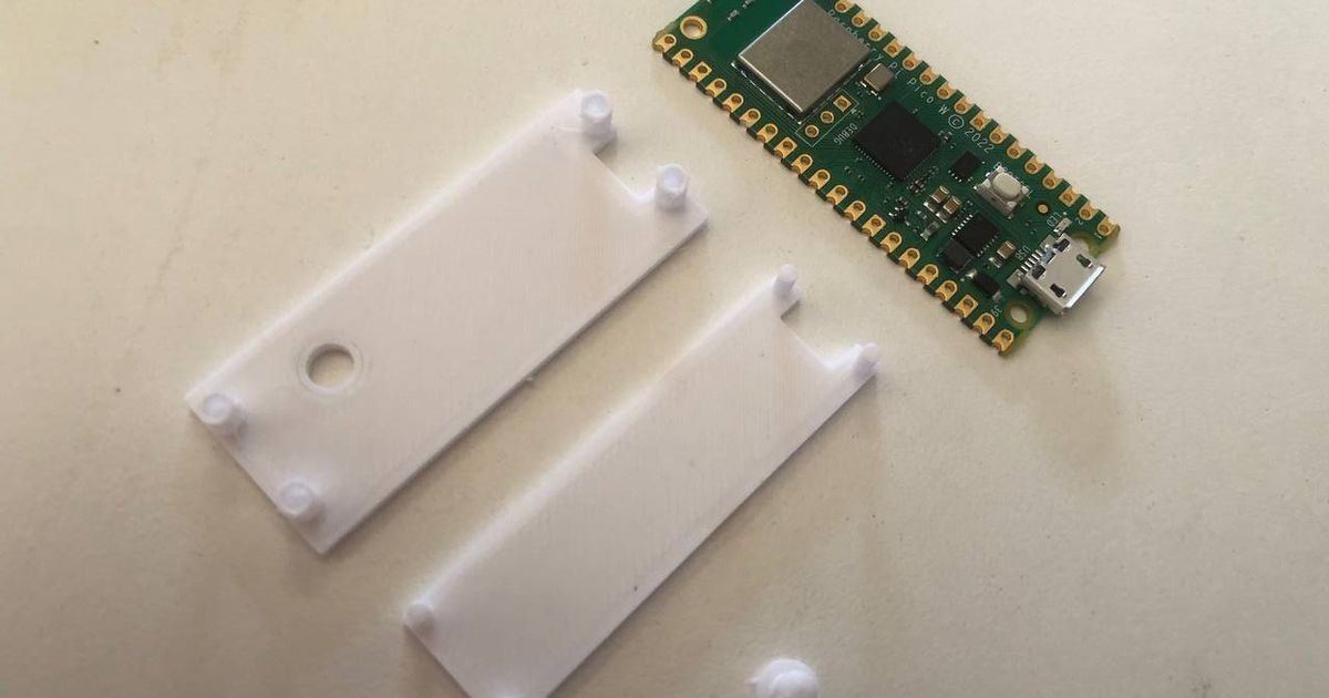 Raspberry Pi Pico W Case by Mike Joeben | Download free STL model ...