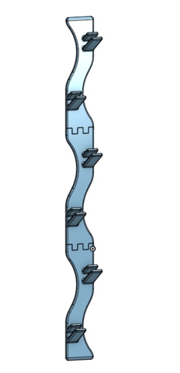 Wall Mounted Hat Rack by Kbkathri | Download free STL model ...