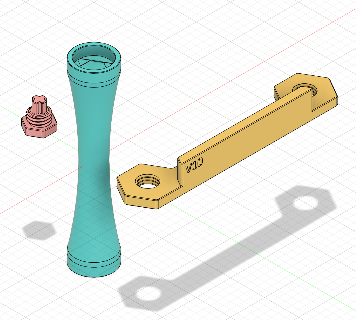 Miniatura 3 do modelo 3D Filament Spool Roller 3000