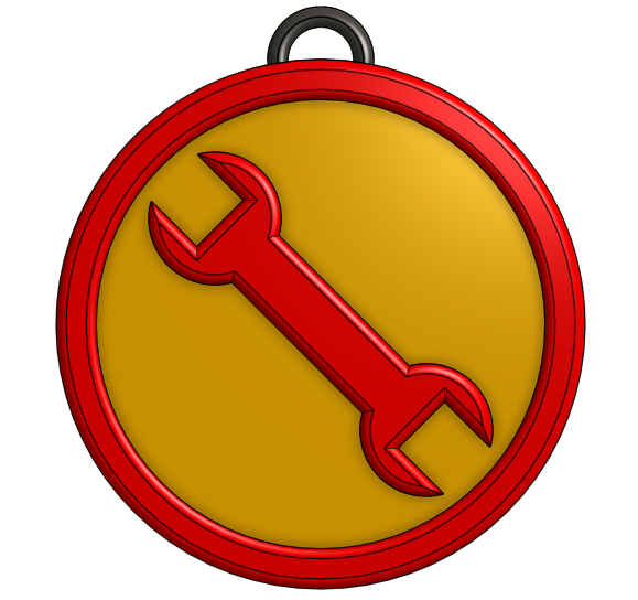 TF2 Engineer Symbol Keychain #SaveTF2 by Steeltron0419 | Download free ...