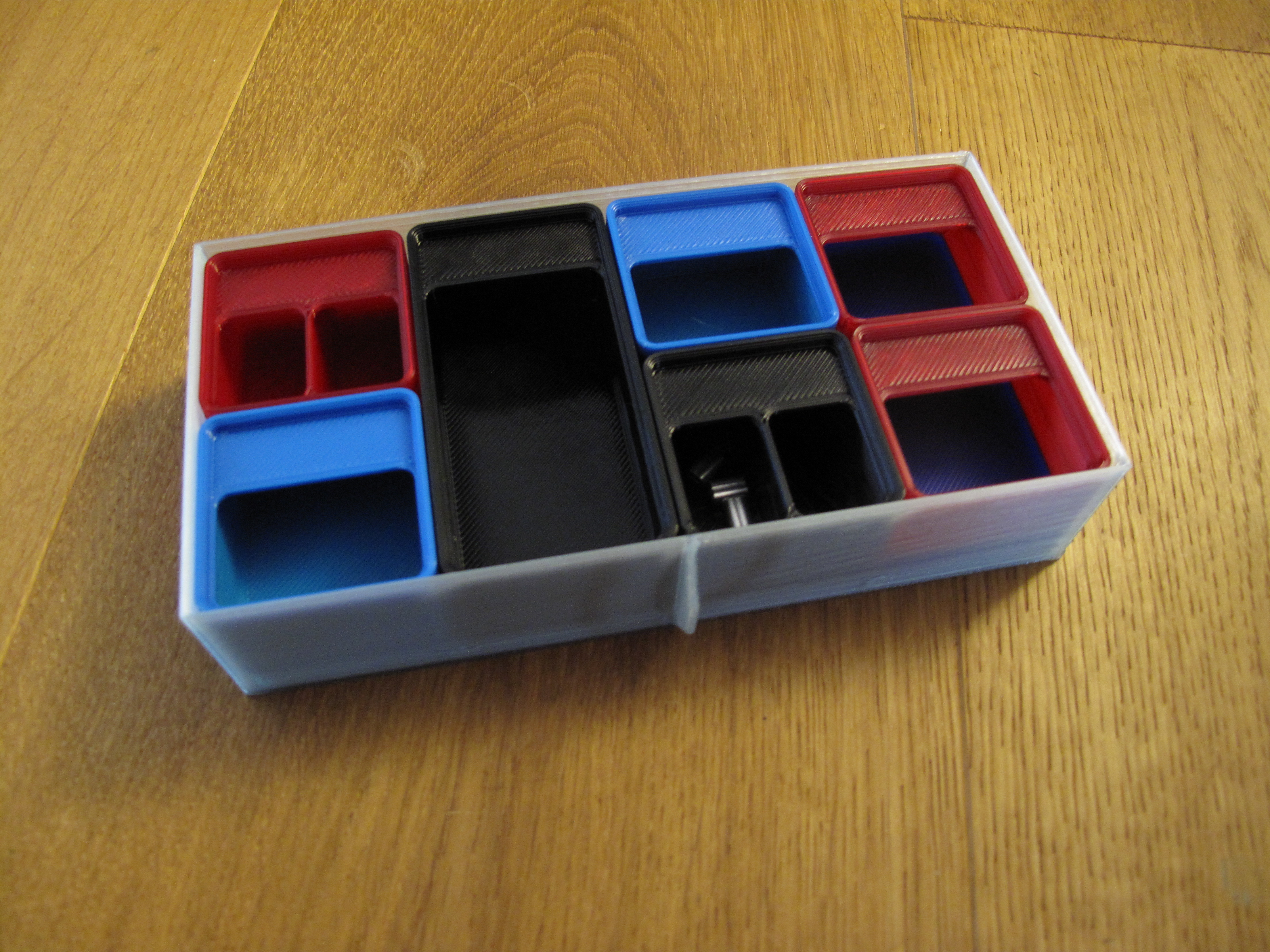 Miniatura 6 do modelo 3D stackable gridfinity lego brick drawer