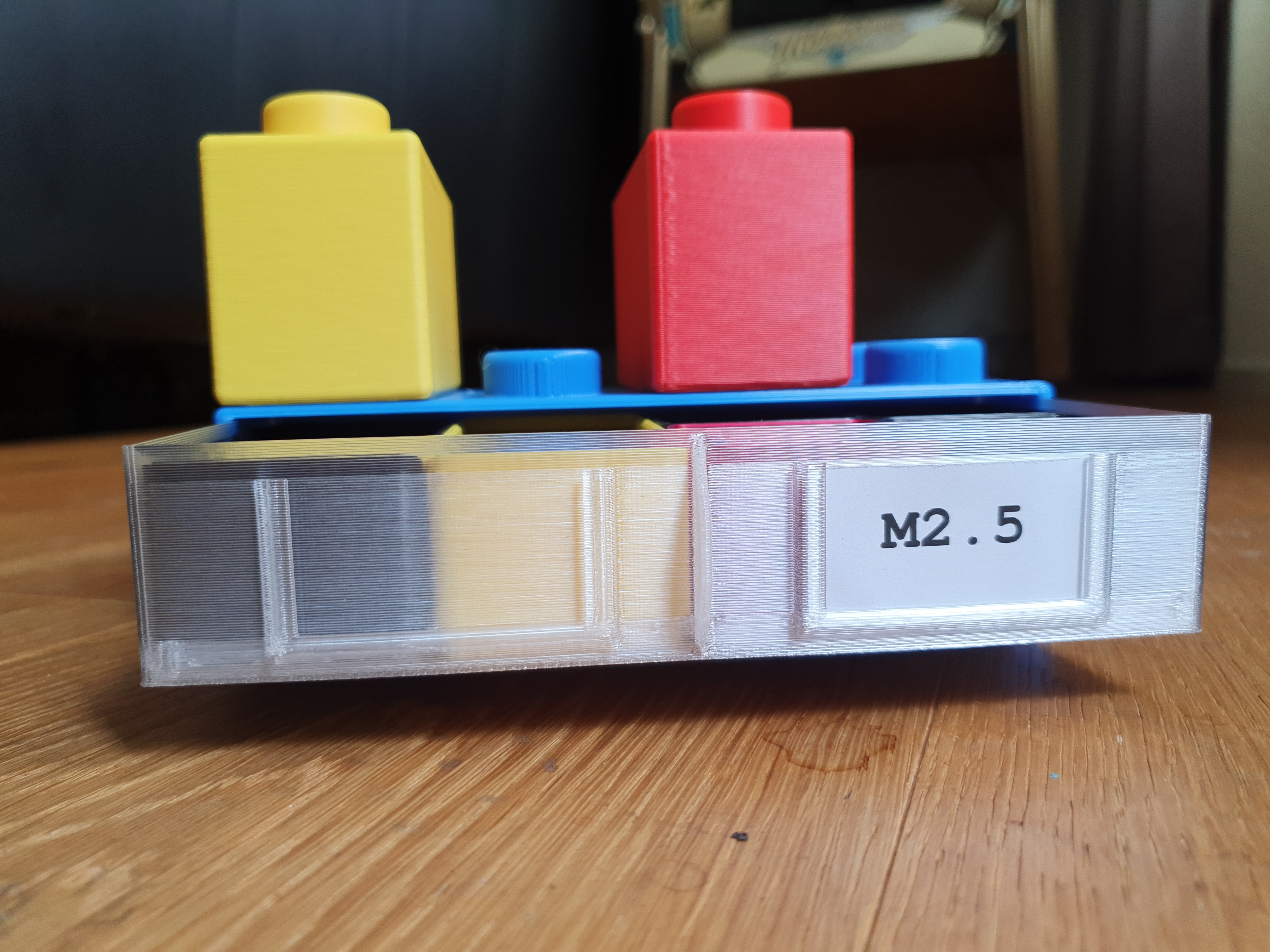 Miniatura 3 do modelo 3D stackable gridfinity lego brick drawer