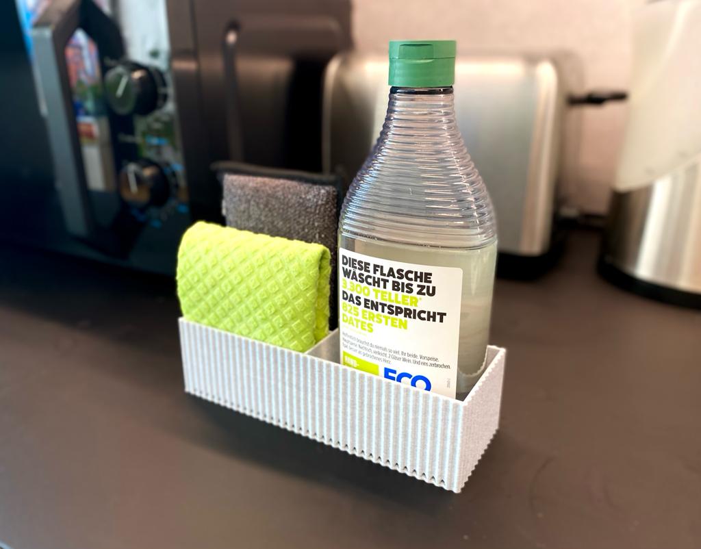 Sponge Holder with 3 Compartments by Victoria Roznowski | Download free ...