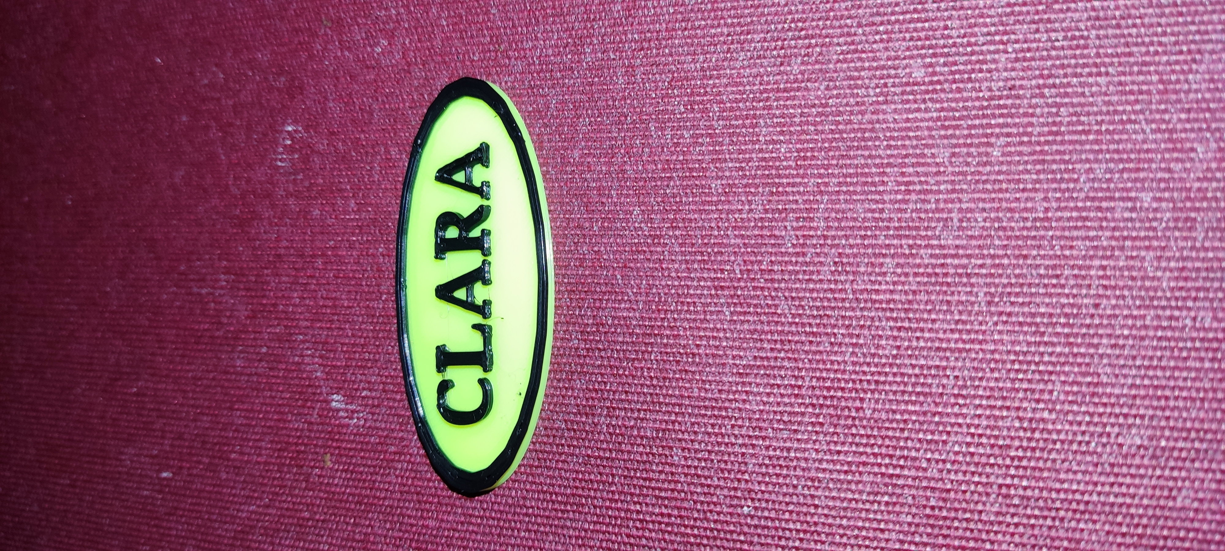 Letrero clara