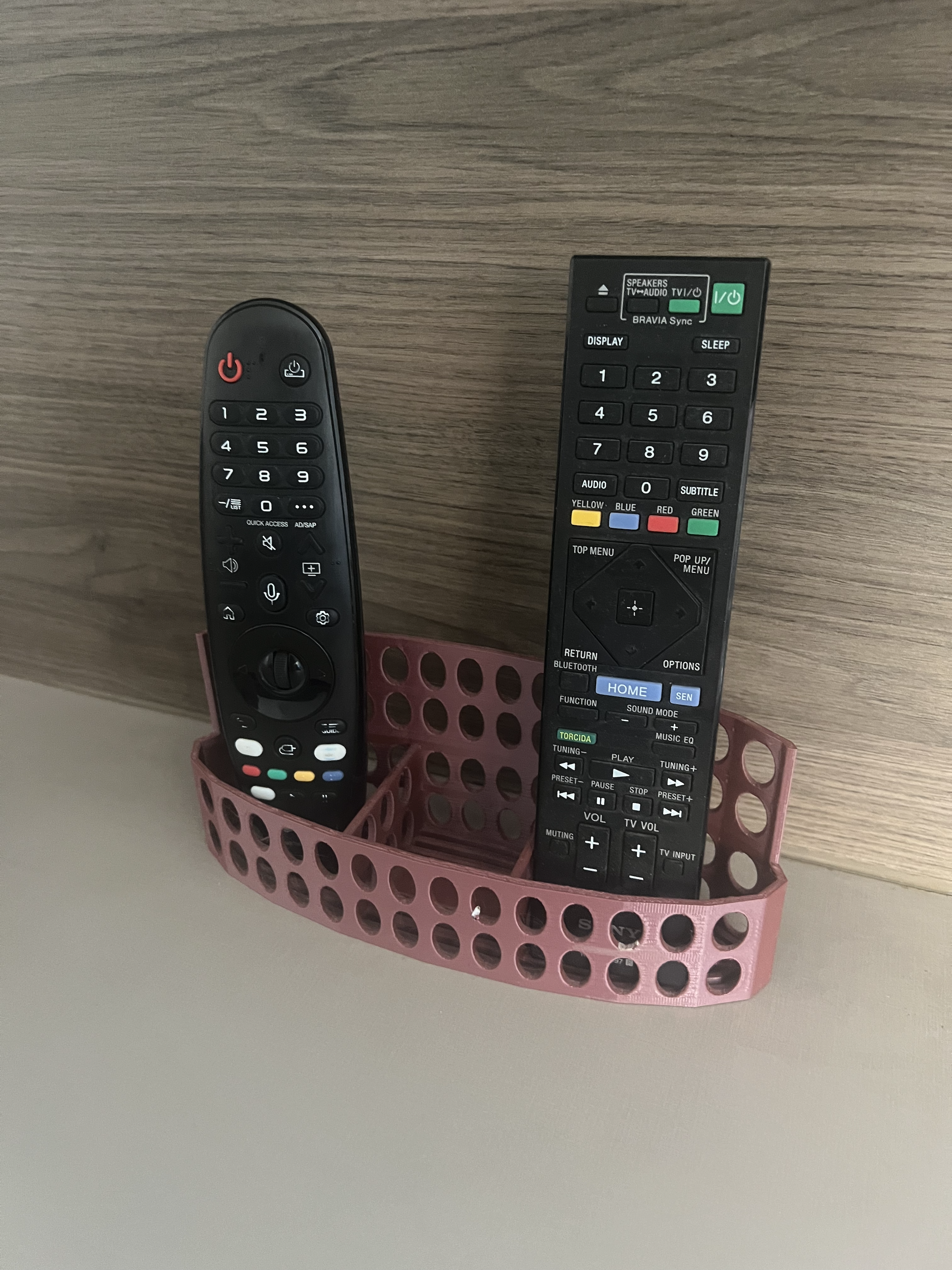 Oval Remote control basket