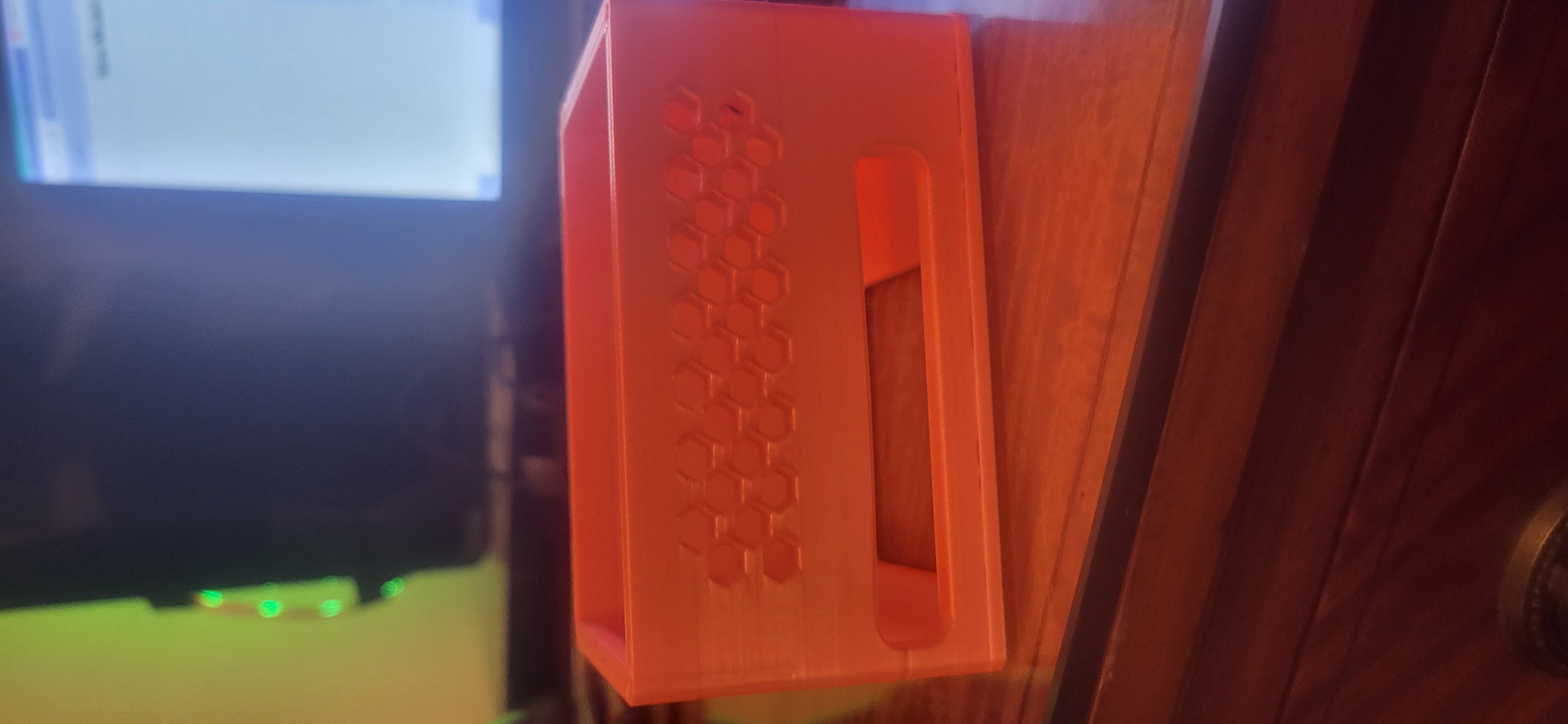 hexagon rasbery pi case for pi 4b