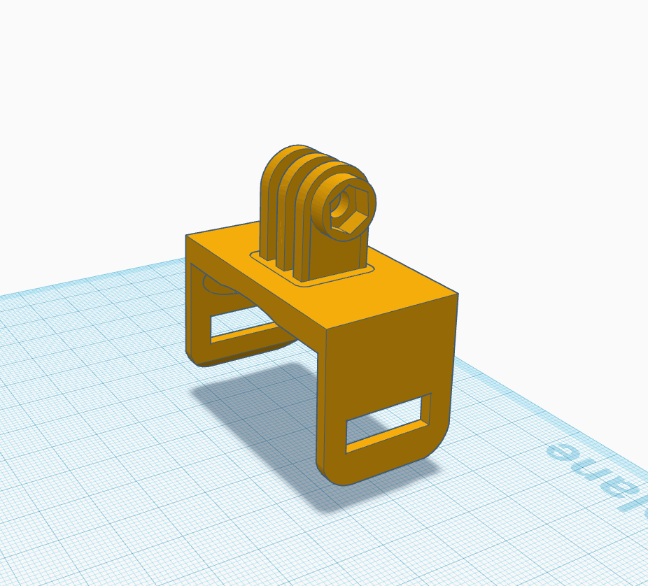 GOPRO mount for DJI AIR 2 and AIR2S