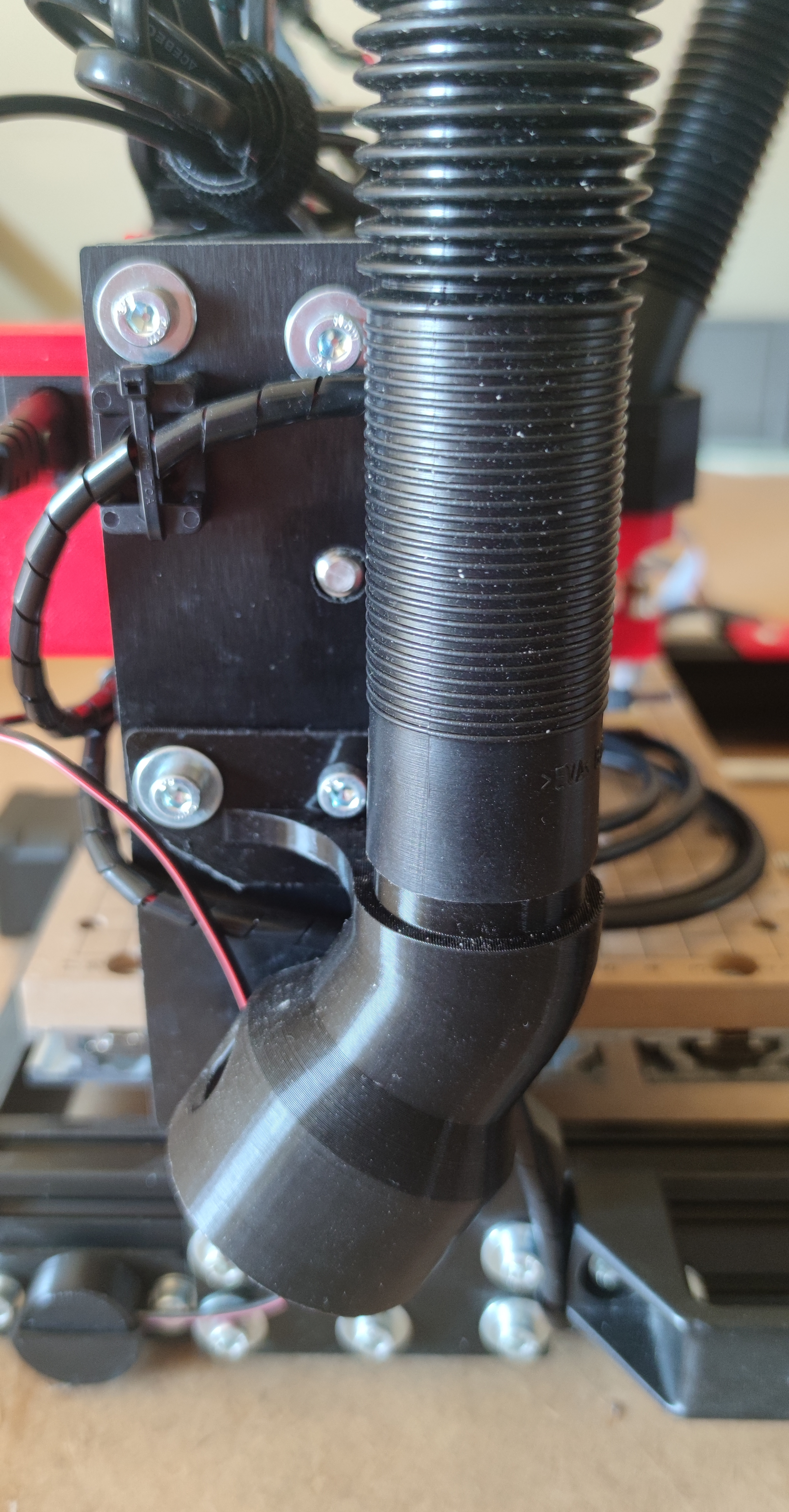 3018CNC Bosch Click&Clean Absaugstutzen